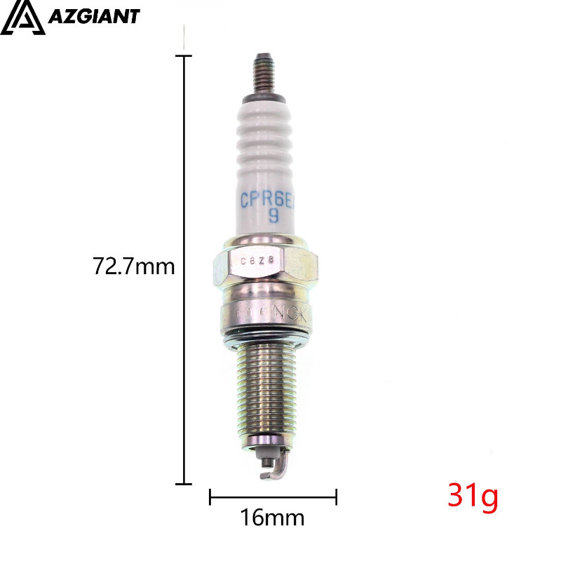 1pc new original  motorcycle spark plug CPR6EA-9 CPR7EA-9 CPR8EA-9 DPR7EA-9 DPR8EA-9