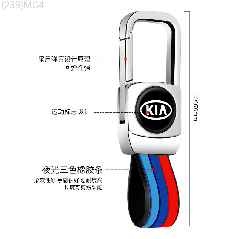 【2022 -2025】 เหมาะสำหรับ Kia กระเป๋า K3 สมาร์ทรถ K4K5 Yipao kx3 Sorento kx5/7 Kaishen ป้องกันโลหะหั