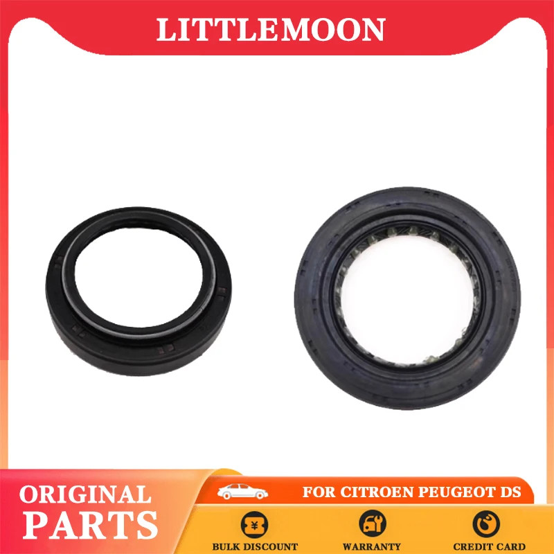 Littlemoon drive shaft oil seal transmission oil seal 6AT 312157 312163 For Peugeot 308 3008 408 50