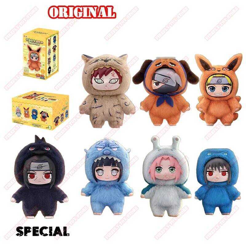 C Original EAKI Naruto Sasuke Gaara Uchiha Itachi DOLL Anime Action Model Figures Collection