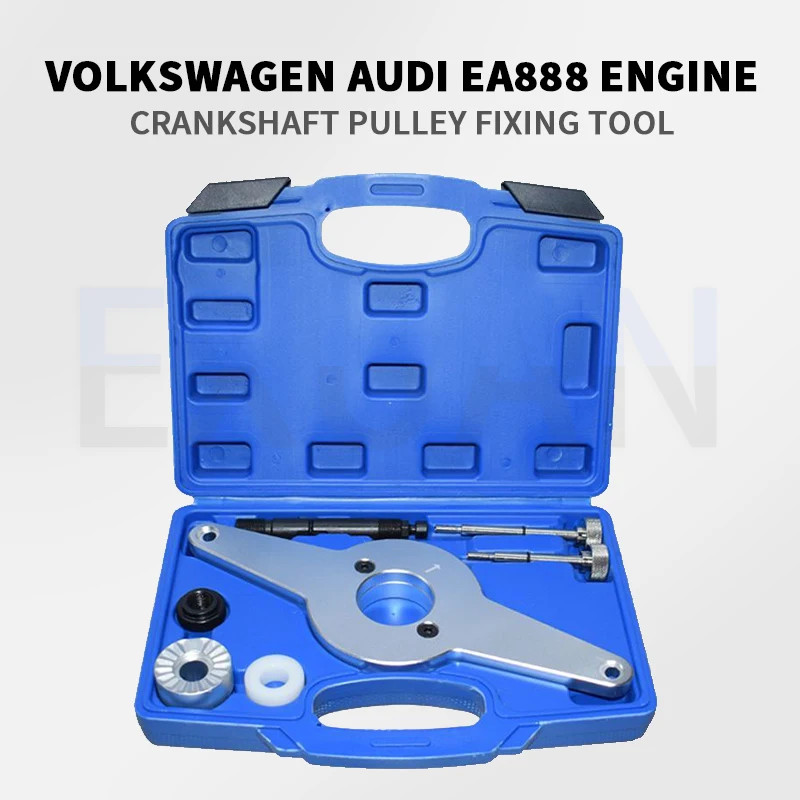Auto Timing Tool Crankshaft Pulley Wheel Holder Disassembly Tool EA888 Volkswagen Audi Engine Crank