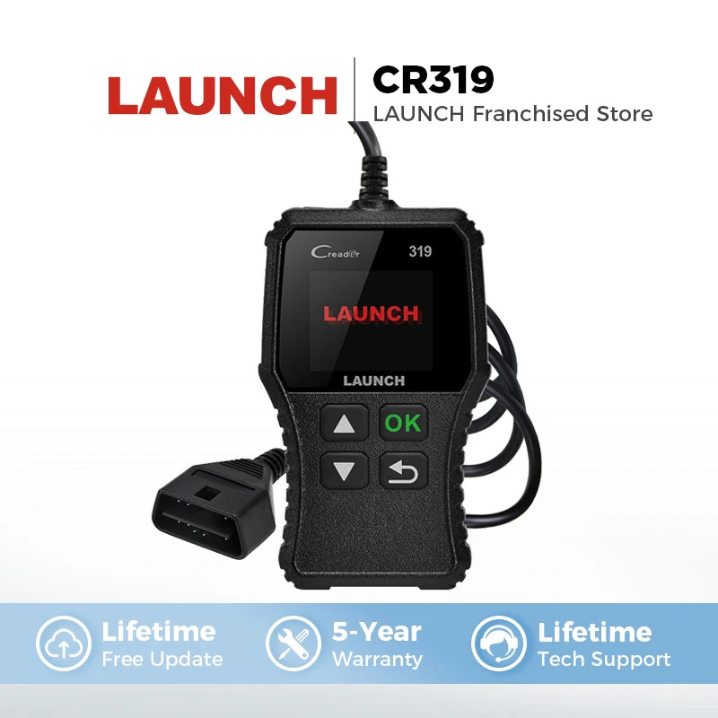 Launch X431 Creader 319 CR319 Auto Code Reader OBDII Scanner Professional Automotive Scanner Obd2 S