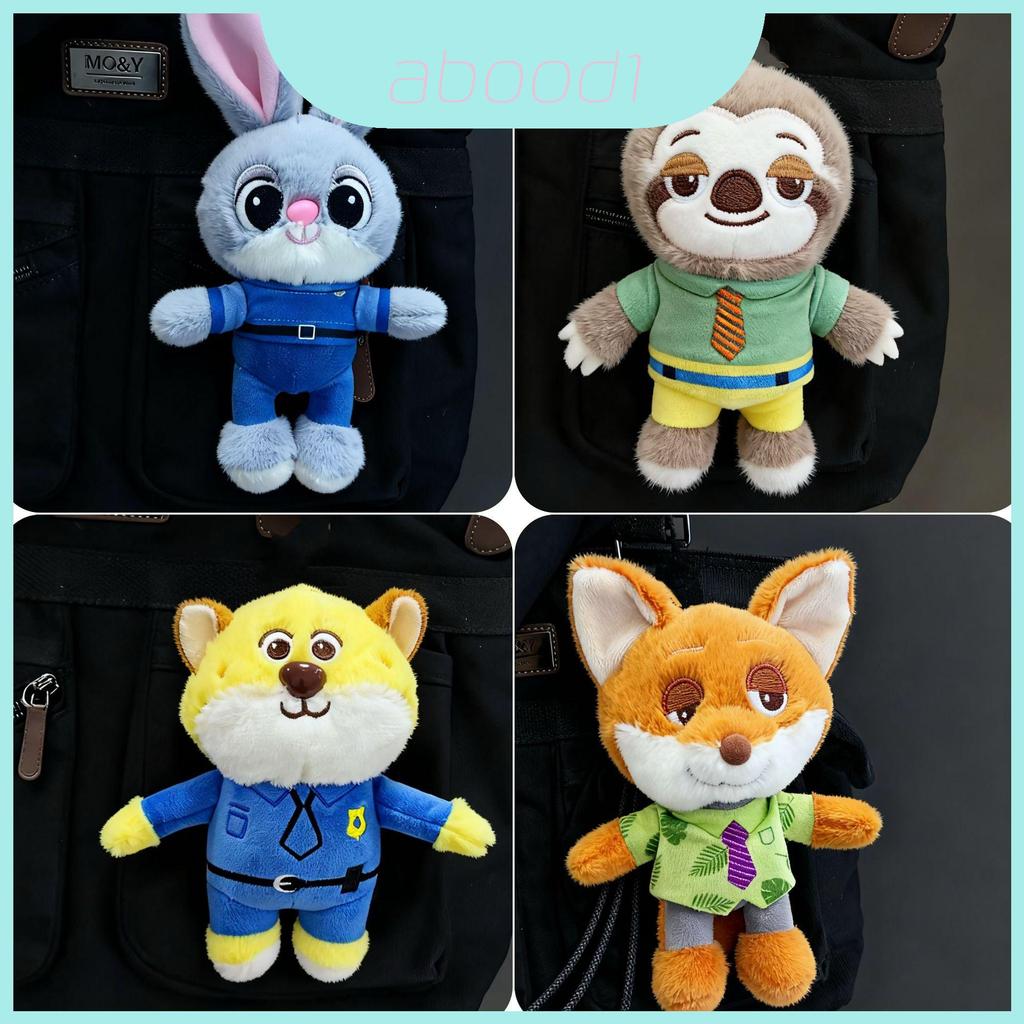 Zootopia Judy Nick Sloth และ Benjamin Plush Collectors พวงกุญแจสําหรับ