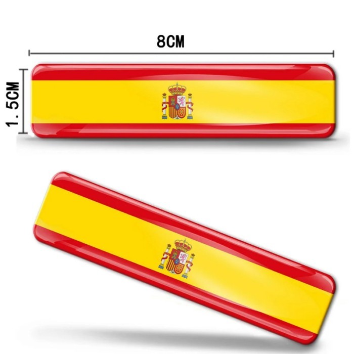 3D Reflective Flag Sticker Motorcycle Accessories Car Decal UK Italy USA France Russia Spain Brazil