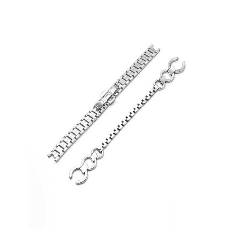 Tissot เข้ากันได้กับสายนาฬิกา 1853 รุ่นดั้งเดิม T094 Flamenco สายเหล็ก T094210A สายนาฬิกาแบบมีร
