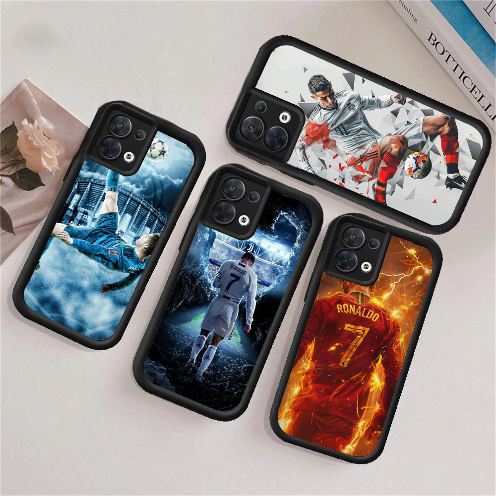 VK22 Ronaldo CR7 สําหรับ Realme Narzo 10 P1 12 6i C17 N65 C3 20A 10A 70 Pro Plus 5G วัสดุ TPU