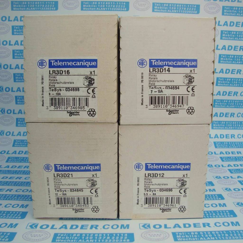 ส่วนลดในเวลาจํากัด 法国TE特利美热电器LR3D02/03/04/05/06/07/08/10/12/14/16/21 12a