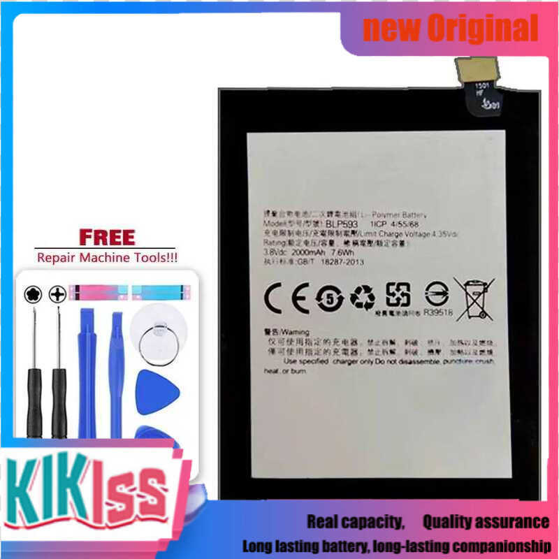 Mobile Phone Battery BLP593 2000mAh For Oppo Neo 5 A31 A31C A31T A31U U3 6607 X907