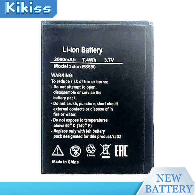 Mobile Phone Battery For Dexp Ixion ES550 ES 550 Environmentally Friendly 2000mAh