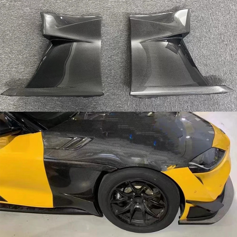 For Toyota  Supra A90 A91 MK5 2019+ Coupe Carbon Fiber Fender Retrofit the Carbon fiber replacement