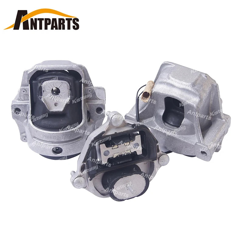 2Pcs Engine Gearbox Support Motor Mount Set For Audi Q5 8R 1.8T 2.0T Quattro 8R0199381AK 8R0199381E