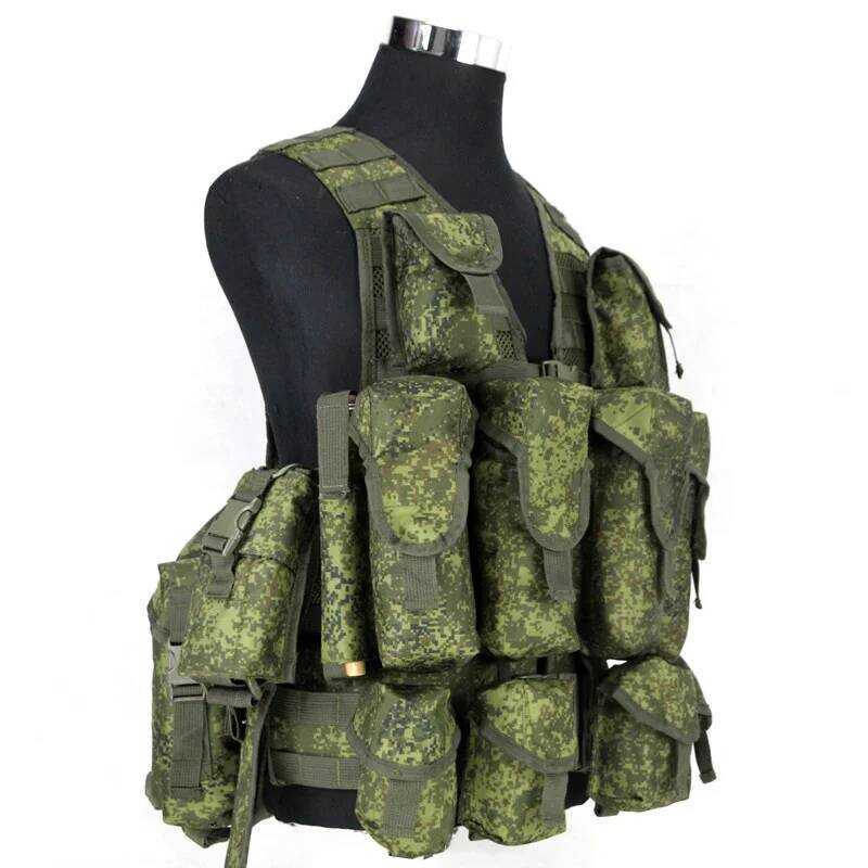 C Russia Tactical 6Sh117 EMR Tactical Vest S Combat Equipment MOLLE Accessories Various Backpack