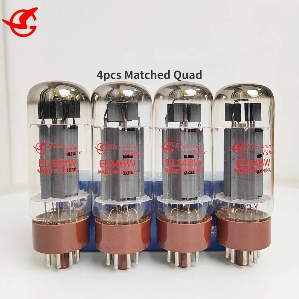 EL34BW สูญญากาศหลอดแทนที่ EL34 EL34M 6CA7 EL34B 6P3P 5881 6550 EL34BHT หลอด Amp Kit HIFI เสียงวาล์ว