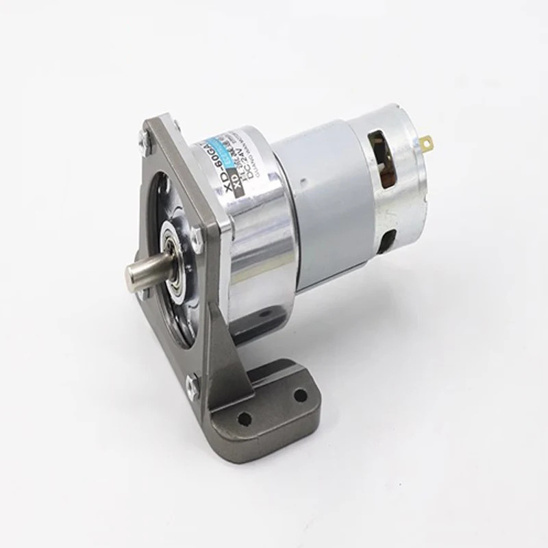 12V/24V Micro Motor High Torque Adjustable Speed Motor Slow Speed DC Motor XD-60GA775 DC Gear Motor