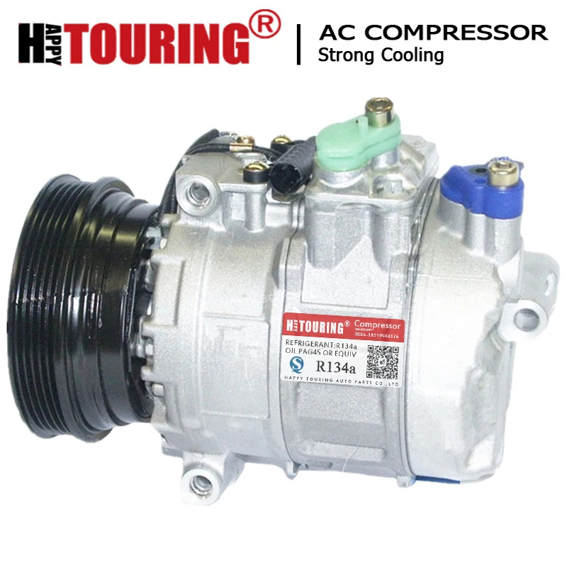 7SBU16C A/C AC Compressor for Land Rover Freelander 1998-2007 JPB101144 JPB101450 JPB101540 JPB5001