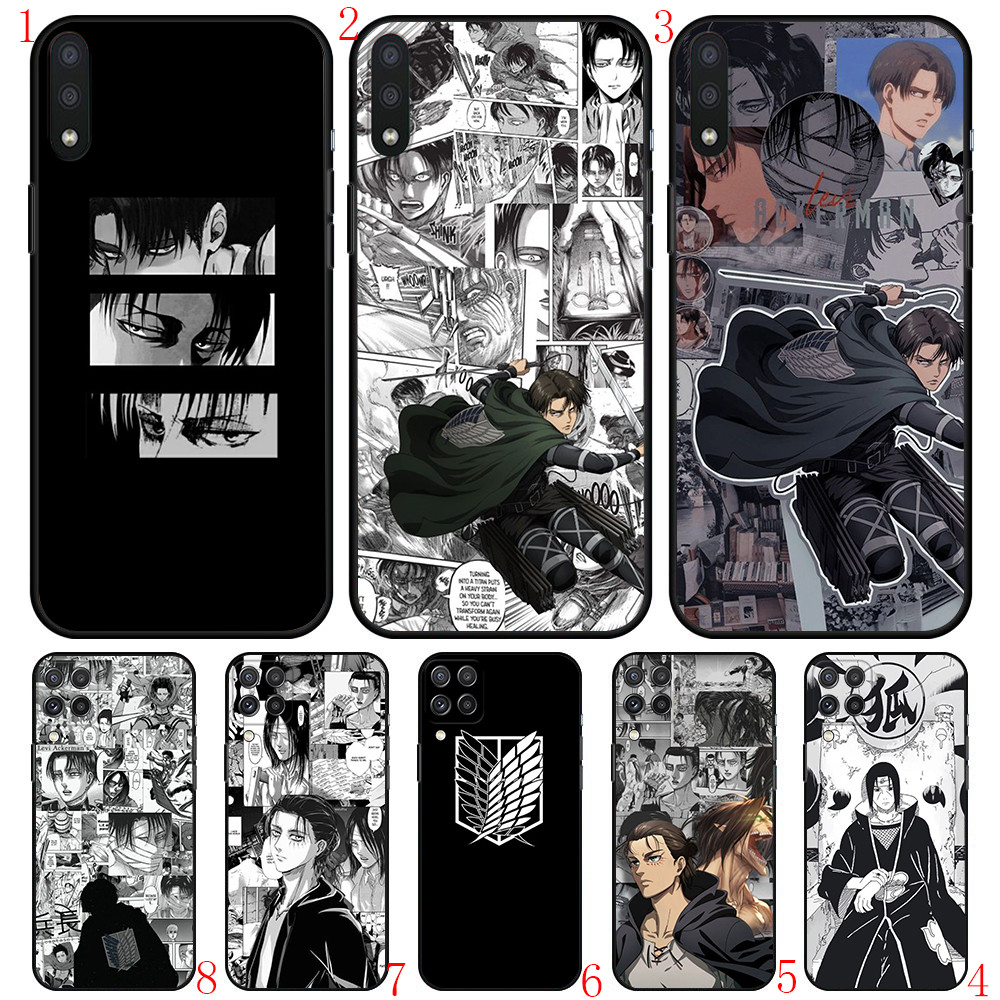 Redmi 10 15 11A 13X A4 A5 note14 s eu 4G note 15 Pro + V12 Attack on Titan เคสโทรศัพท์สีดํานุ่ม