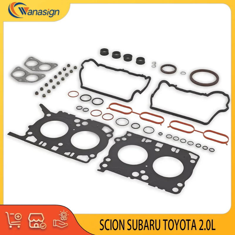 Engine part Full gasket set Fit For SCION Subaru TOYOTA  FR-S BRZ GT86 2.0L 2.0T H4 16V GAS FA20D 4