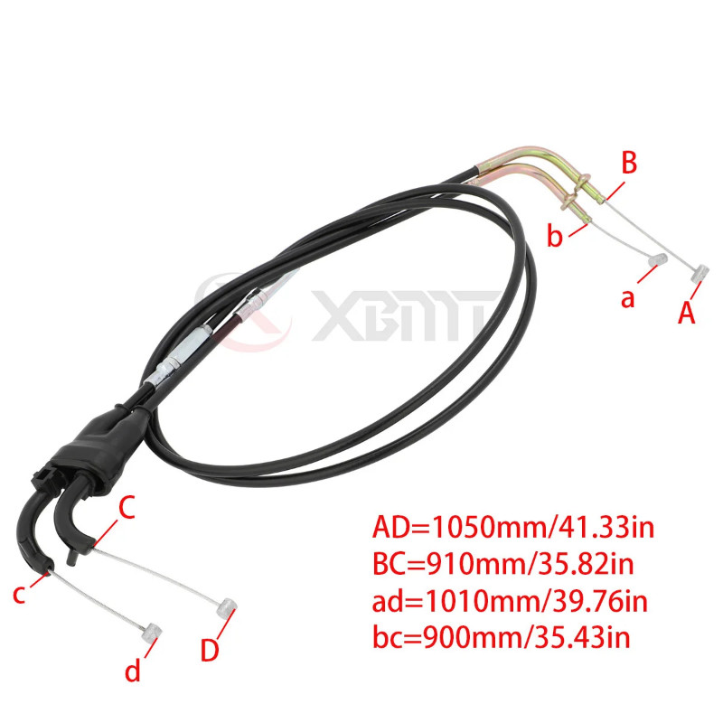 Motorcycle Throttle Cable For Kawasaki Ninja ZX6R ZX-6R 636 ZX 6R 2007-2008