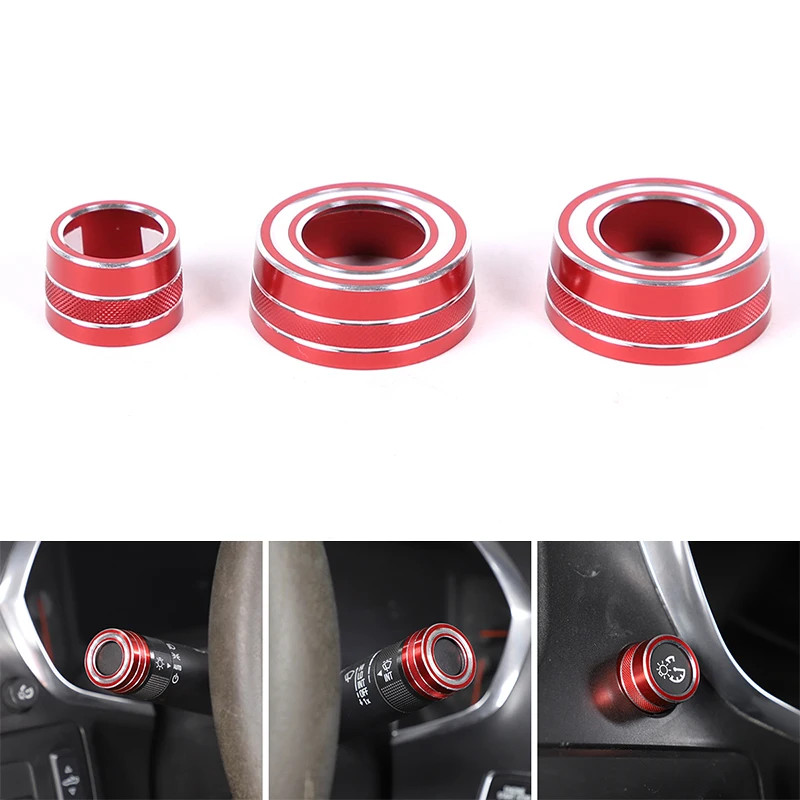 For Chevrolet Corvette C7 2014-2019 Aluminum Alloy Car Turn Signal Windshield Wiper Lever Switch Co