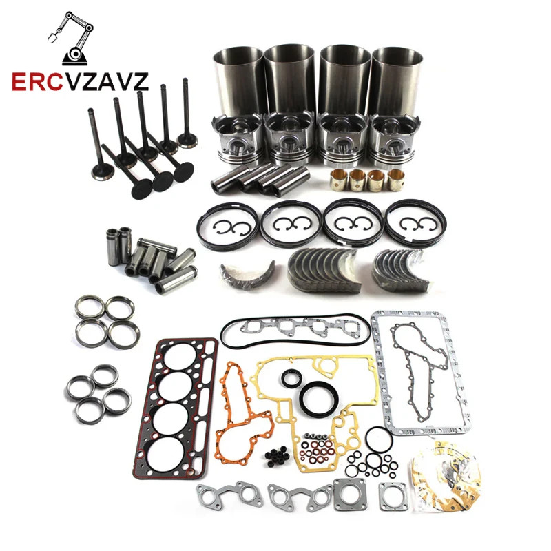 V2203E V2203 Engine Rebuild kit Overhaul Kit STD for Kubota 753 for Bobcat 16423-21110 V2203DI V220