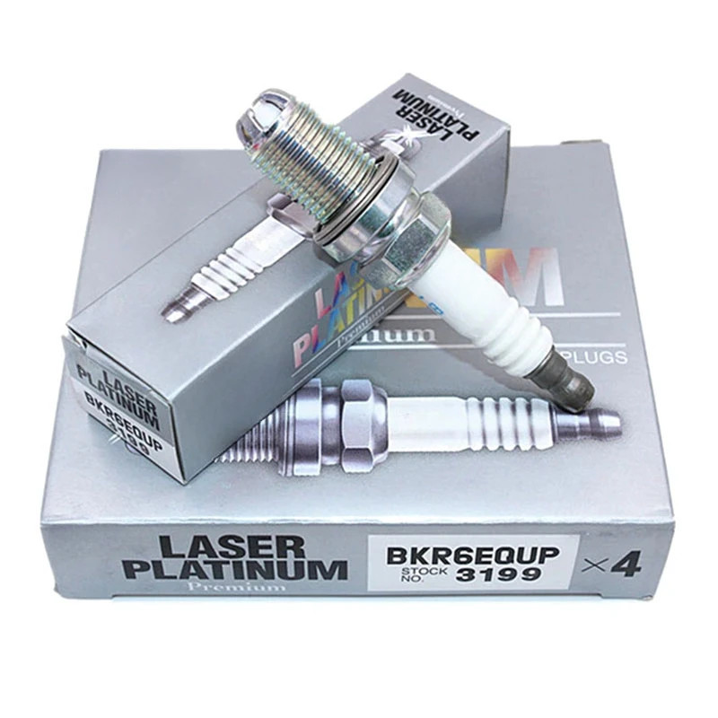 3199 BKR6EQUP Spark Plug for BMW E39 E46 E60 E53 E66 320i 525i 540i X3 X5 MINI R50 R53 Audi A6 A8 V