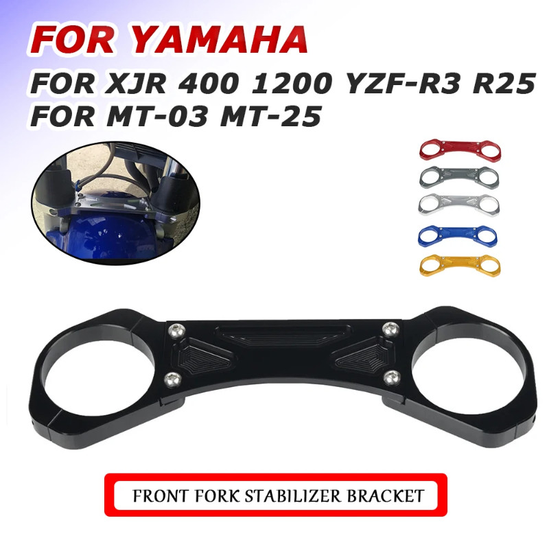 Motorcycle Front Fork Stabilizer Shock Supension Braket Support For Yamaha XJR 400 1200 XJR400 XJR1