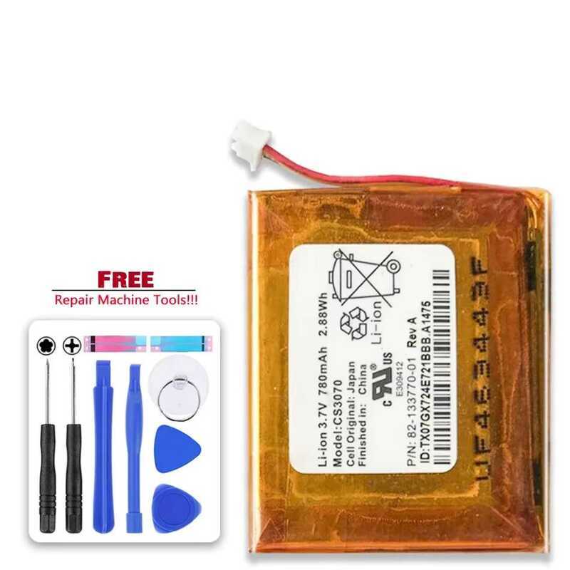 Battery 3.7L0800SP For Texas Instruments N2 AC 2L1 A For TI-Nspire CX Cas 541384530001-G0912 Series