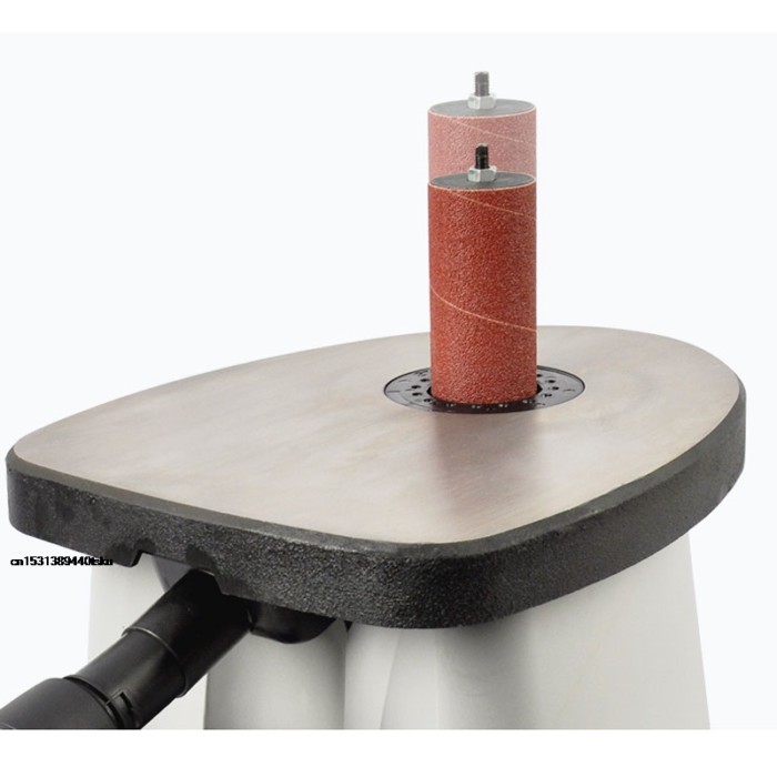 Discount14-Inch Desktop Shaft Oscillating Spindle Sander Sand Mill Roller Machine Woodworking Instr