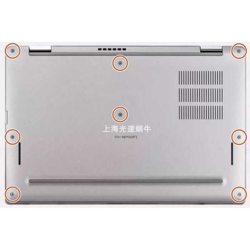 D DELL/DELL Latitude 7420/Latitude 7420 2 in 1 D สกรูเปลือกสกรูฐาน
