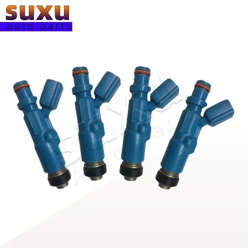 4 Pcs Fuel Injectors for Toyota Yaris Vitz 1.0L 1.3L 99-05 Toyota Yaris Vitz Verso Prius Oem 23250-