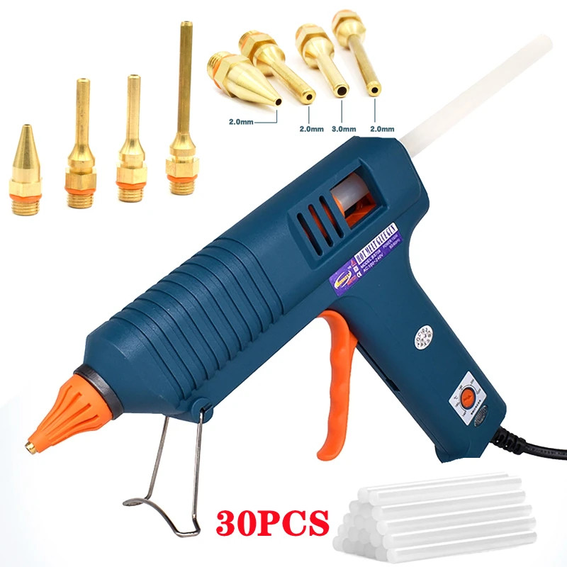 Hot Melt Glue Gun 150W Constant Temperature Electric Hot Melt Gun Nozzle for 11mm Glue SticksRepair