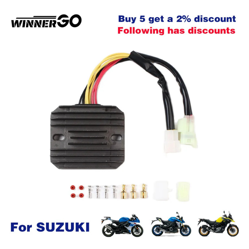 Motorcycle Voltage Regulator Rectifier For Suzuki SV 1000 650 SV1000 SV650 K3 K4 K5 K6 K7 650 VL Vo