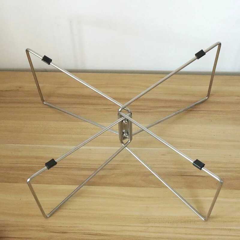 C Cooler Box Stand Ice Box Holder Outdoor Camping Box Storage Stand Plastic Folding Box Port Shelf