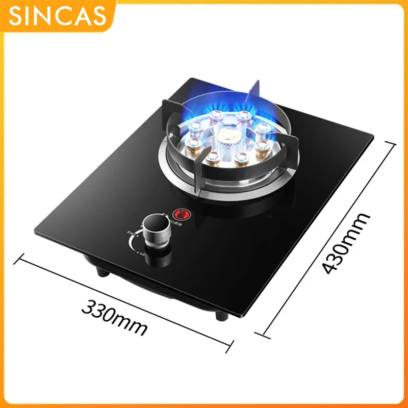 Gas Stove Single Stove Household Liquefied Gas Embedded  Gas Stove Natural Gas Fierce Fire Single S