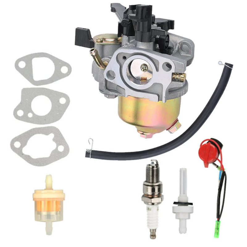 Carburetor Kits For Honda Gx120 GX140 Gx160 GX168 GX180 Gx200 5.5-6.5 HP Generators 168 Engine Moto
