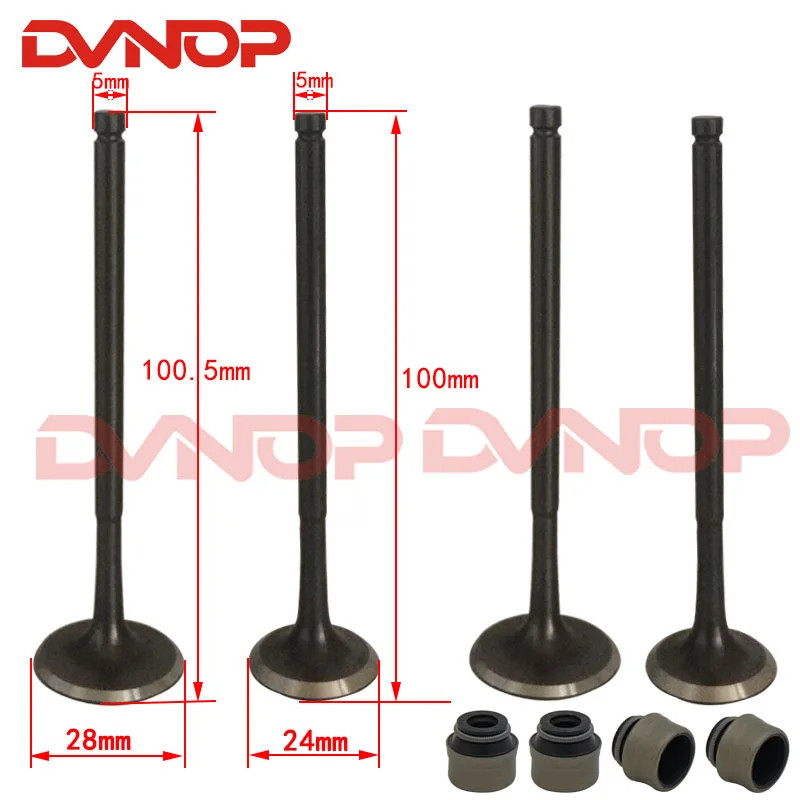 Motorcycle Engine Parts Valve Oil Seal For ZONGSHEN Engine NC250 KAYO T6 BSE J5 RX3 ZS250GY-3 4 Val