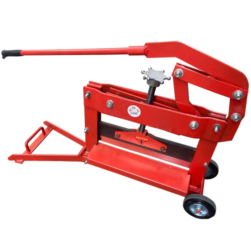 Manual Brick Cutter Interlocking Concrete Cutting Hand Operated Manual Brick Making Equipment Perme