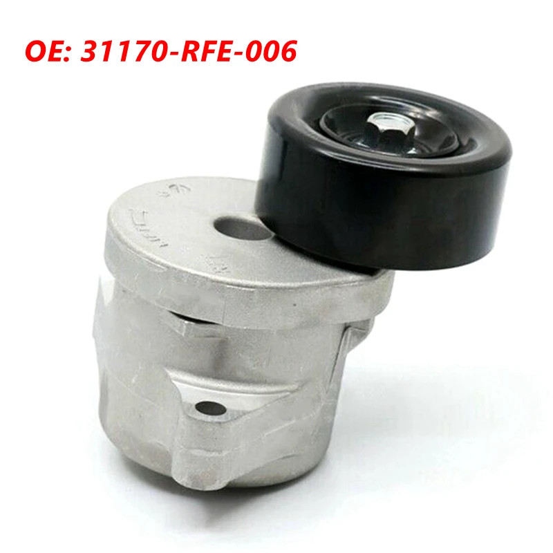Engine Rubber V-Ribbed Belt Tensioner Pulley For HONDA ODYSSEY RB1 2005 2006 2007 2008 2.4L 2.4 311