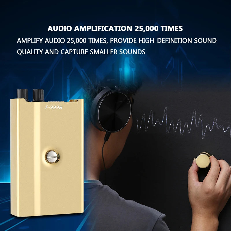 New Model F-999R Pipe Leak Detector Floor Heating Detector Household Water Pipe Leak Detector