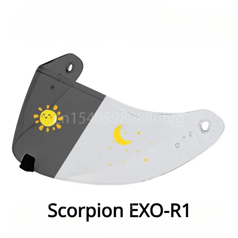 Photochromic Visor for SCORPION Maxvision KDF-16-1 EXO-R1 Air Carbon Helmet Scorpion EXO-R520 EXO-1