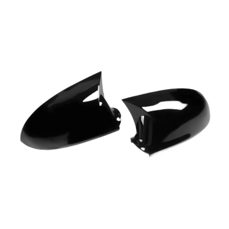 2Pcs Car Side Mirror Covers Replacement 1K0857537 1K0857538 Mirror Casing Rear View Mirror Covers f