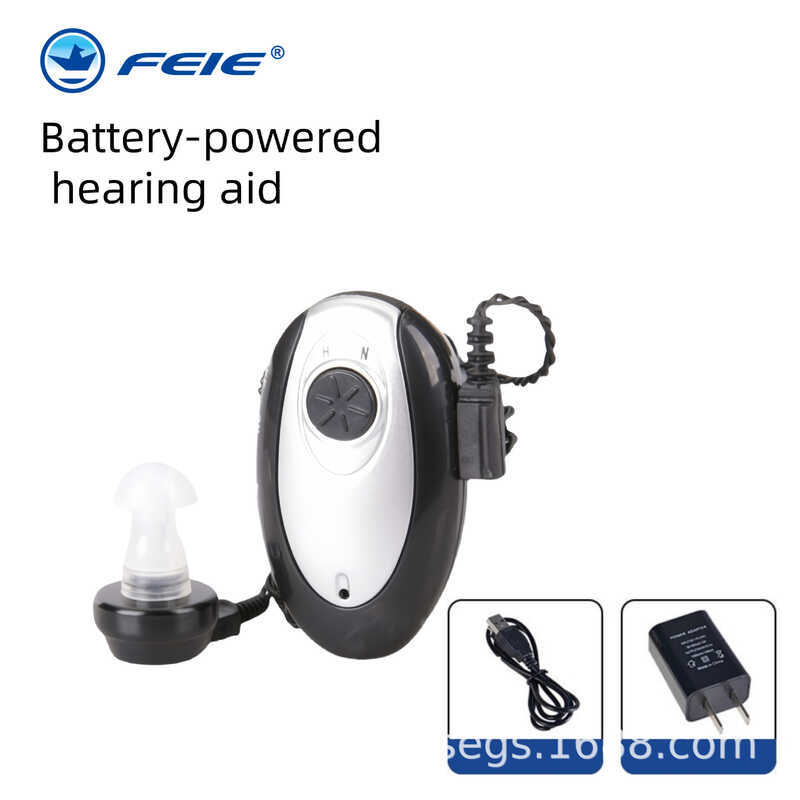 Flying Goose ชาร์จเครื่องช่วยฟัง Ear-Hook เครื่องช่วยฟังแบบมีสายสําหรับผู้สูงอายุ