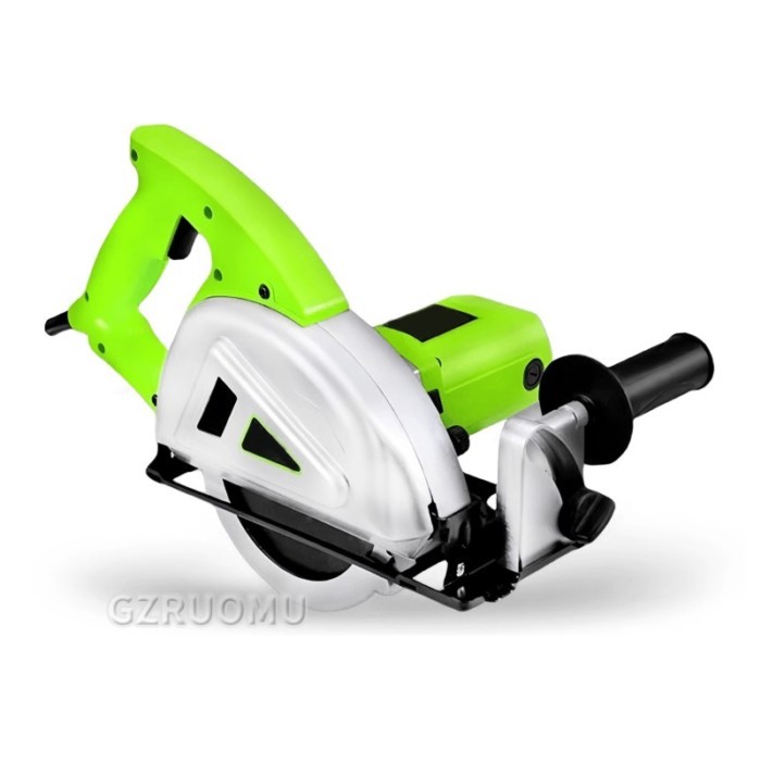 1800W Mini Circular Saw 62mm Cutting Depth Dust Collection Function Electric Saw for Wood Metal Pla