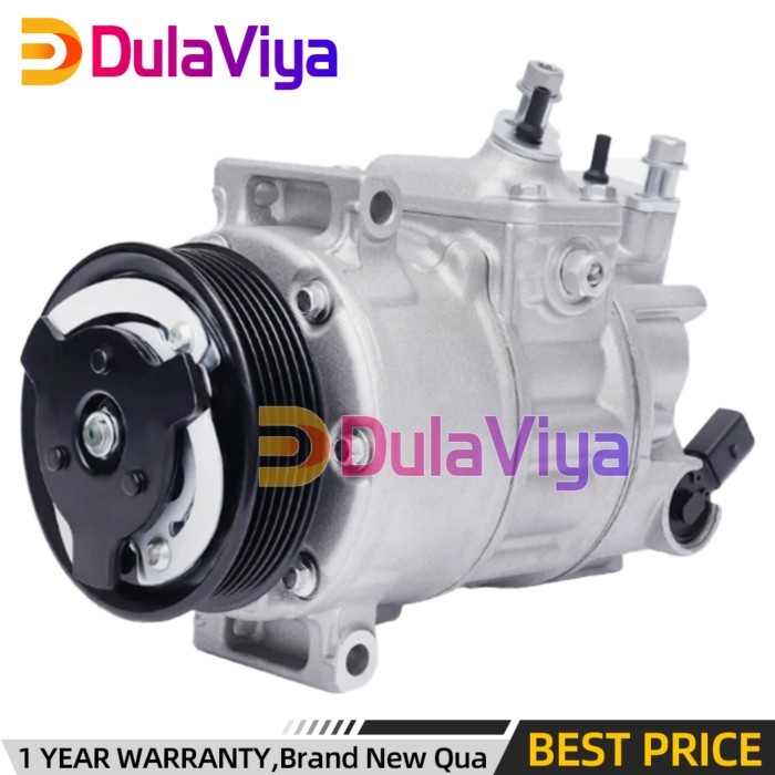 A/C AC Compressor For Audi A3 TT VW Volkswagen Jetta Golf GTI Beetle Passat Eos 2.0L 1K0820859S 1K0