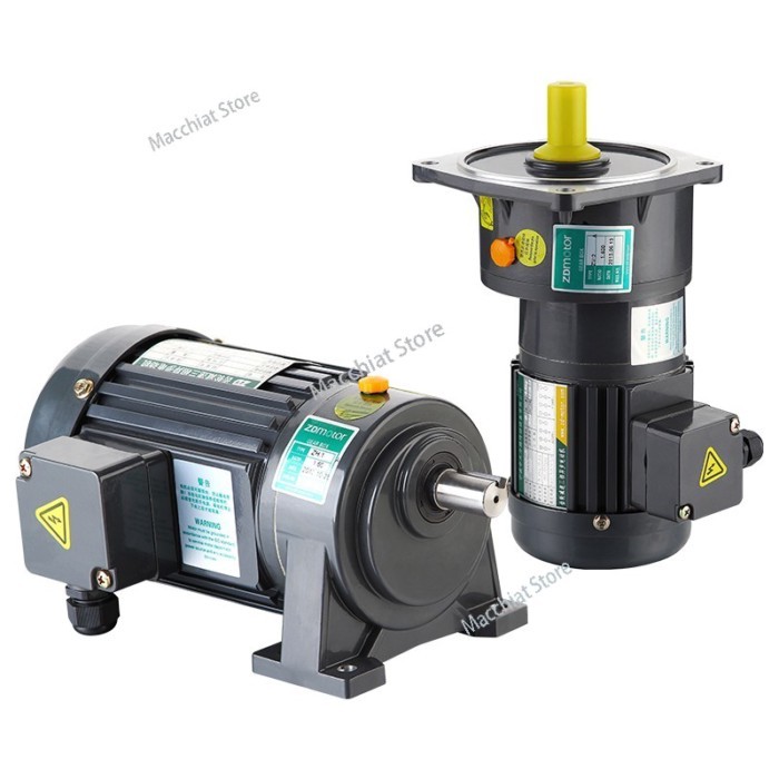 ZD Motor Horizontal 100W/200W Small Gear Reduction Three Phase Asynchronous  ZV200-5-S-G1-LD