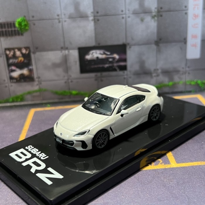 Hobby Japan 1/64 Subaru BRZ STI โมเดลรถโลหะผสม