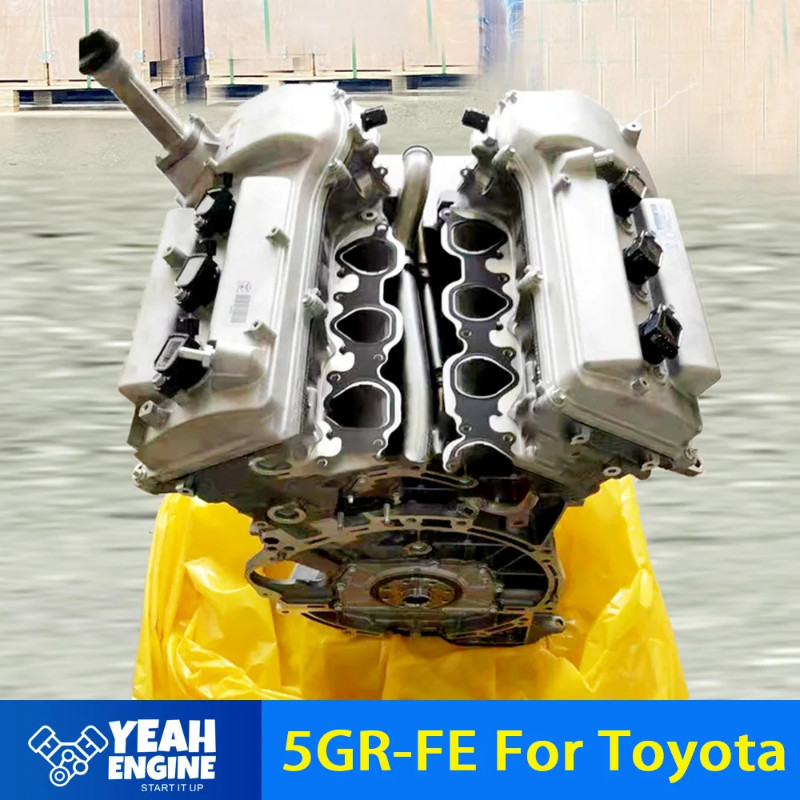 Gasonline Engine 2.5L 6Cylinders 5GR-FE For TOYOTA Crown Reiz Long Cylinder Block Auto Engine Parts