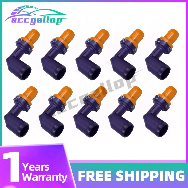 10 PCS new PCV Positive Crankcase Ventilation Valve 4L5Z-6A666-BA 4L5Z6A666BA EV274 6P1293 V441 PCV