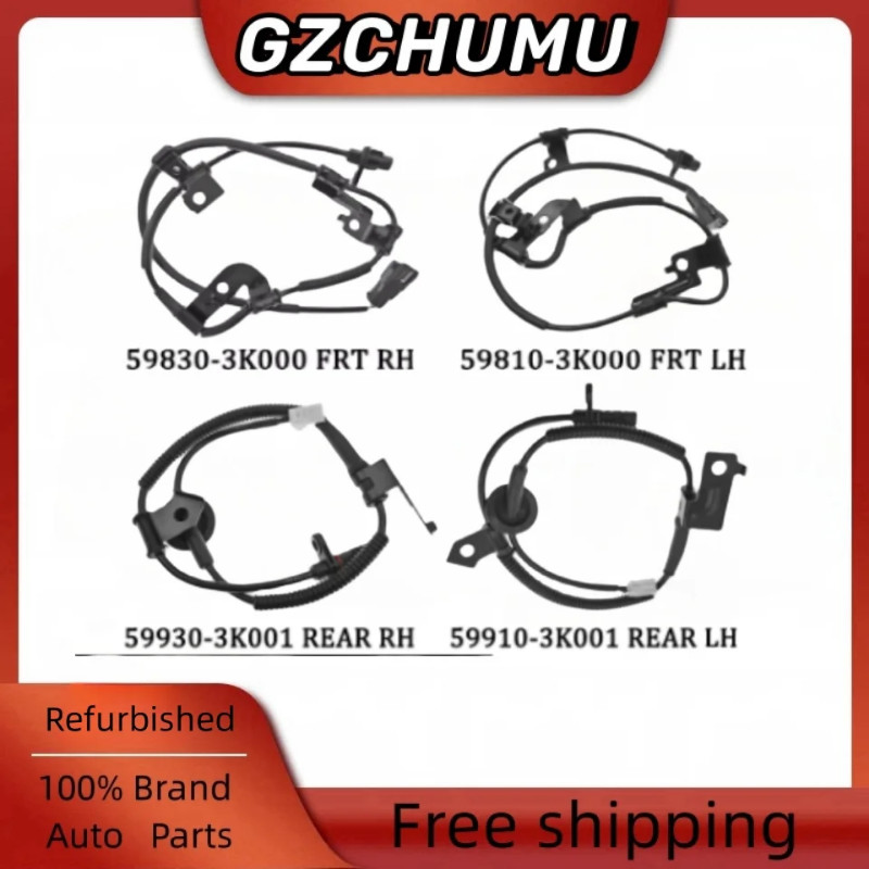 Front Raer Left Right ABS Wheel Speed Sensor 59810-3K000,59830-3K000,59910-3K001,59930-3K001 For Hy