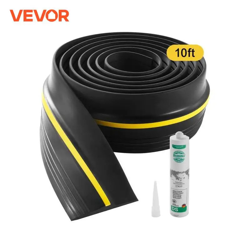 VEVOR 10/12/20 FT Garage Door Threshold Seal Strip Universal Garage Door Floor Seal Strip  Garage D